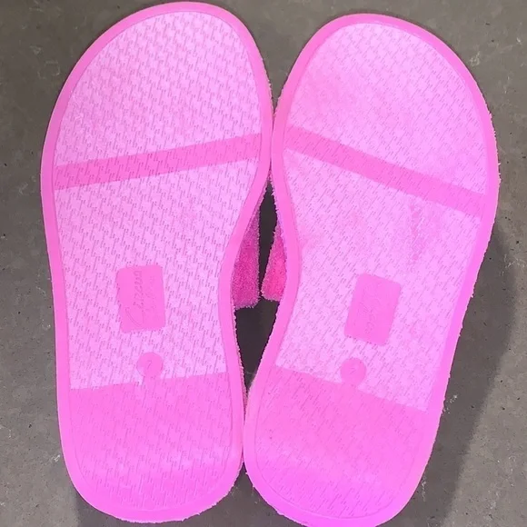 NWOT Circus by Sam Edelman Latasha Pink Terry Wedge Slide Sandals 7 - Picture 12 of 14